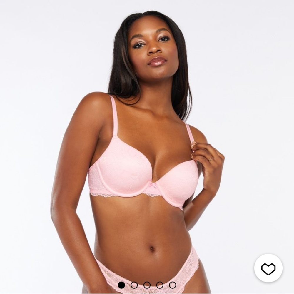Savage X Fenty Allover Lace T-Shirt Bra 36D